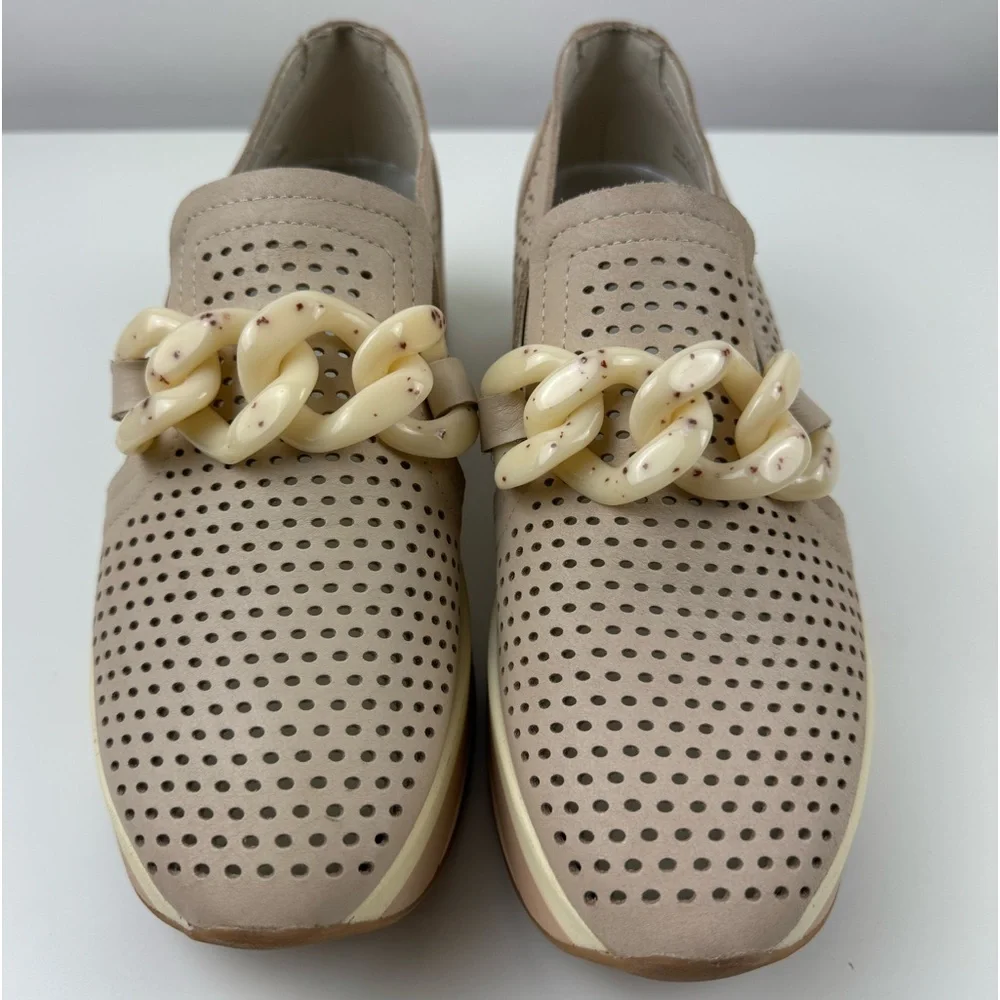 Dolce‎ Vita Jhenee Shoes Sneakers Sand Nubuck Women’s Size 8.5